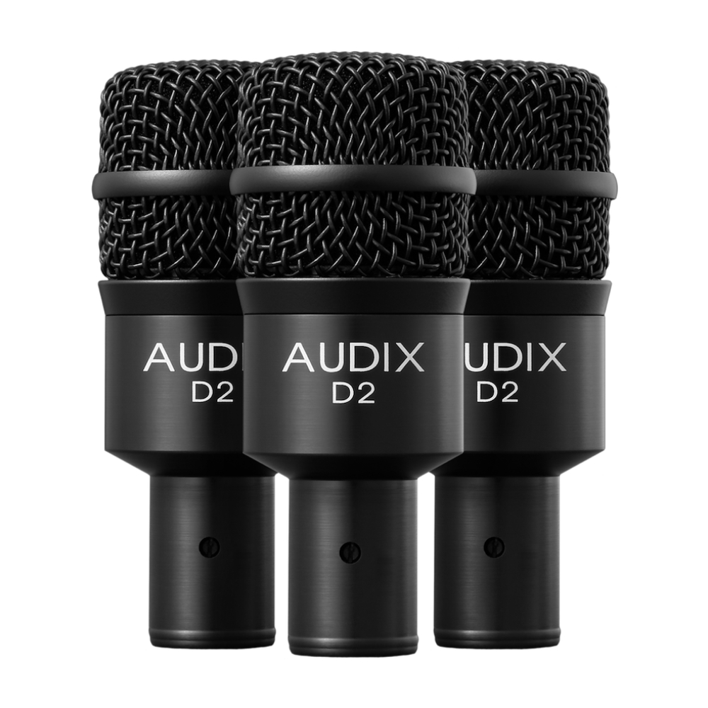 AUDIX D2TRIO 3'lü Dinamik Enstrüman Mikrofon Paketi